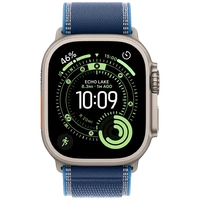 Pametni sat APPLE Watch Ultra 3 49mm, Titanium, Blue Fabric Strap M/L (MEWU4)