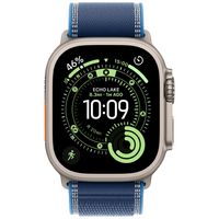 Pametni sat APPLE Watch Ultra 3 49mm, Titanium, Blue Fabric Strap S/M (MEWR4)