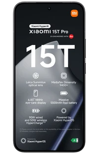 Mobitel XIAOMI 15T Pro, 6.83", 12/512 GB, crni