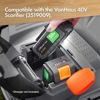 Baterija VONHAUS 20V, litij-ionska, 4Ah, 2x20V