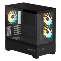 Kućište GIGABYTE C201 PANORAMIC ATX, RGB osvjetljenje, crno