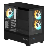 Kućište GIGABYTE C201 PANORAMIC ATX, RGB osvjetljenje, crno