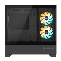 Kućište GIGABYTE C201 PANORAMIC ATX, RGB osvjetljenje, crno
