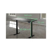 Električni stol ICY BOX IB-EW122B-TT, ergonomski, podesivi po visini