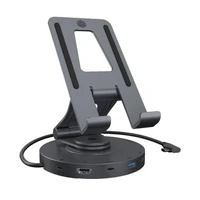 Nosač za tablet ili telefon ICY BOX IB-TH100-DK, rotirajući, s USB-C priključkom