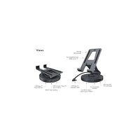 Nosač za tablet ili telefon ICY BOX IB-TH100-DK, rotirajući, s USB-C priključkom