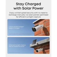 Komplet ANKER EUFY SECURITY EufyCam E40, 3 kamere + baza