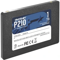 SSD disk 1TB, PATRIOT P210, 2.5", 7mm, R520/W430