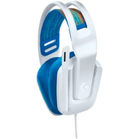 Gaming slušalice LOGITECH G335, žične, s mikrofonom, bijele