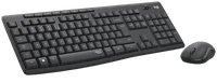 Tipkovnica i miš LOGITECH MK295, bežični, tamnosivi