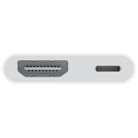 Kabel APPLE Lightning – HDMI adapter, bijeli (MD826)