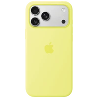 Maskica APPLE Silicone Back Cover MagSafe za APPLE iPhone 17 Pro Max, žuta (MGFM