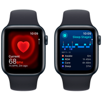 Pametni sat APPLE Watch SE 2023 4G 40mm Black Black Silicone Strap S/M