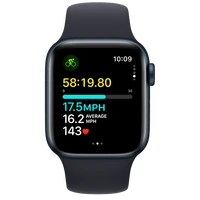 Pametni sat APPLE Watch SE 2023 4G 40mm Black Black Silicone Strap S/M