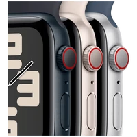 Pametni sat APPLE Watch SE 2023 4G 40mm Black Black Silicone Strap S/M