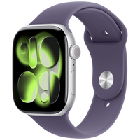 Pametni sat APPLE Watch S11 5G 46mm Silver Purple Rubber Strap S/M (MFCP4)