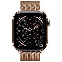 Pametni sat APPLE Watch S11 46mm 5G Gold Titanium Gold Milanese Strap S/M (MFD74