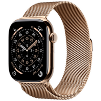 Pametni sat APPLE Watch S11 46mm 5G Gold Titanium Gold Milanese Strap S/M (MFD74