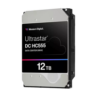 Tvrdi disk 12 TB, WD Ultrastar DC HC555, 3.5", SATA III, 7200 rpm, 512 MB