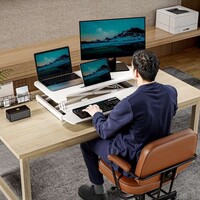 Nastavak VONHAUS za sit-stand stol, bijeli