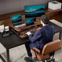 Nastavak VONHAUS za sit-stand stol, tamno drvo