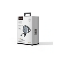 Punjač UGREEN za auto, 145W, s ugrađenim USB-C kabelom