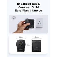 Putni adapter UGREEN, univerzalni, 65W