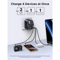 Putni adapter UGREEN, univerzalni, 65W