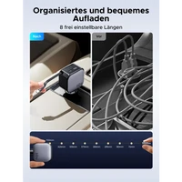 Punjač UGREEN za auto, 60W, s ugrađenim USB-C kabelom