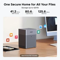 NAS UGREEN NASync DH4300 Plus, za 4 diska, ARM 8-jezgreni, 8GB DDR4, mreža 2.5GbE