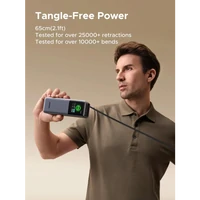 Prijenosna punjiva baterija UGREEN, 20.000mAh, 165W, s pametnim digitalnim zaslonom i ugrađenim kabelom