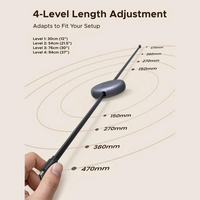 Kabel UGREEN USB-C na USB-C, uvlačivi, 100W, 1m