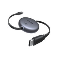 Kabel UGREEN USB-C na USB-C, uvlačivi, 100W, 1m