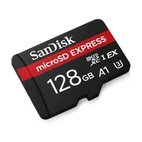 Memorijska kartica 128 GB, SANDISK Express NVMe, UHS-I, microSDXC