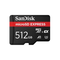 Memorijska kartica 512 GB, SANDISK Express NVMe, UHS-I, microSDXC