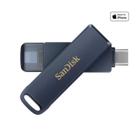 USB stick 128 GB, SANDISK Phone Drive for iPhone, USB-C/Lightning