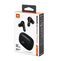 Slušalice JBL Wave Beam 2, bežične, s mikrofonom, crne