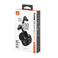 Slušalice JBL Tune Beam 2, bežične, s mikrofonom, crne