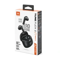 Slušalice JBL Tune Flex 2, bežične, s mikrofonom, crne