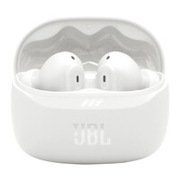 Slušalice JBL Tune Beam 2, bežične, s mikrofonom, bijele