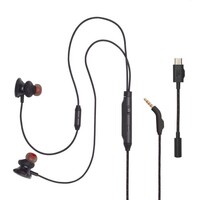 Slušalice JBL Quantum 50C, in-ear, USB-C, žične, gaming, crne
