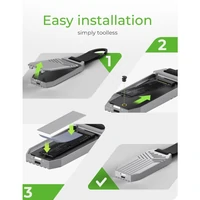 Kućište ICYBOX IB-1919M-C42, za M.2 NVMe SSD, USB4 Gen 3x2
