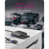Čitač kartica ICYBOX IB-CR302-CU3, USB 3.0, USB-A i USB-C
