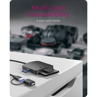 Čitač kartica ICYBOX IB-CR302-CU3, USB 3.0, USB-A i USB-C