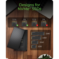 Kućište ICYBOX IB-1920M-C42, za M.2 NVMe, USB 4