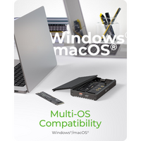 Kućište ICYBOX IB-2817M-C32, za 2x M.2 NVMe, USB-C 3.2 Gen 2