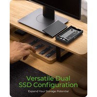 Kućište ICYBOX IB-2817M-C32, za 2x M.2 NVMe, USB-C 3.2 Gen 2