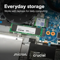 SSD disk 1TB, CRUCIAL E100, M.2 2280, PCIe Gen4, NVMe