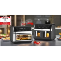 Friteza na vrući zrak CASO AirFry Duo Chef, 2-u-1, 2200 W