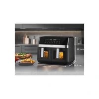 Friteza na vrući zrak CASO AirFry Duo Chef, 2-u-1, 2200 W